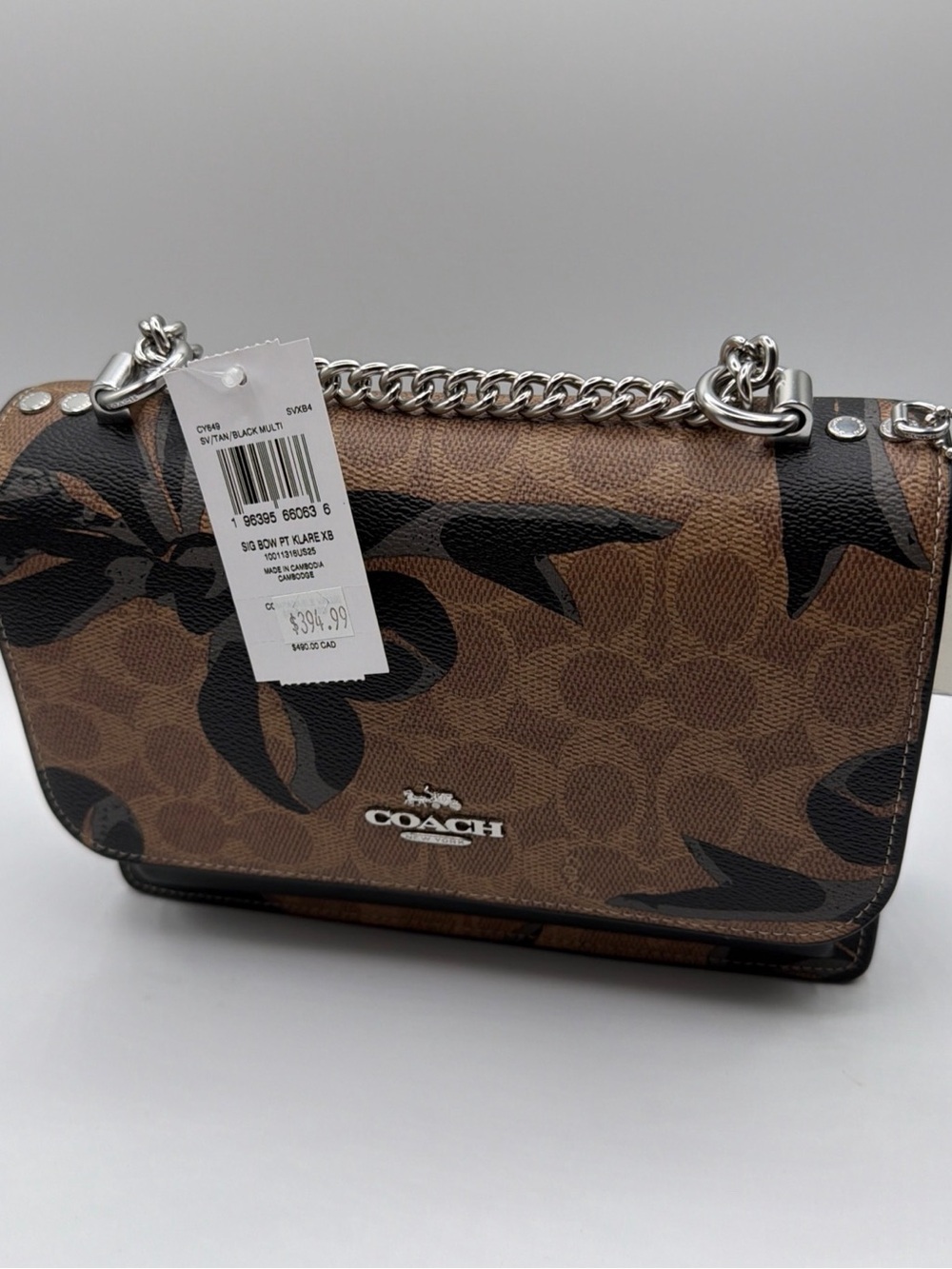 Coach Mini Klare Crossbody Bow Print